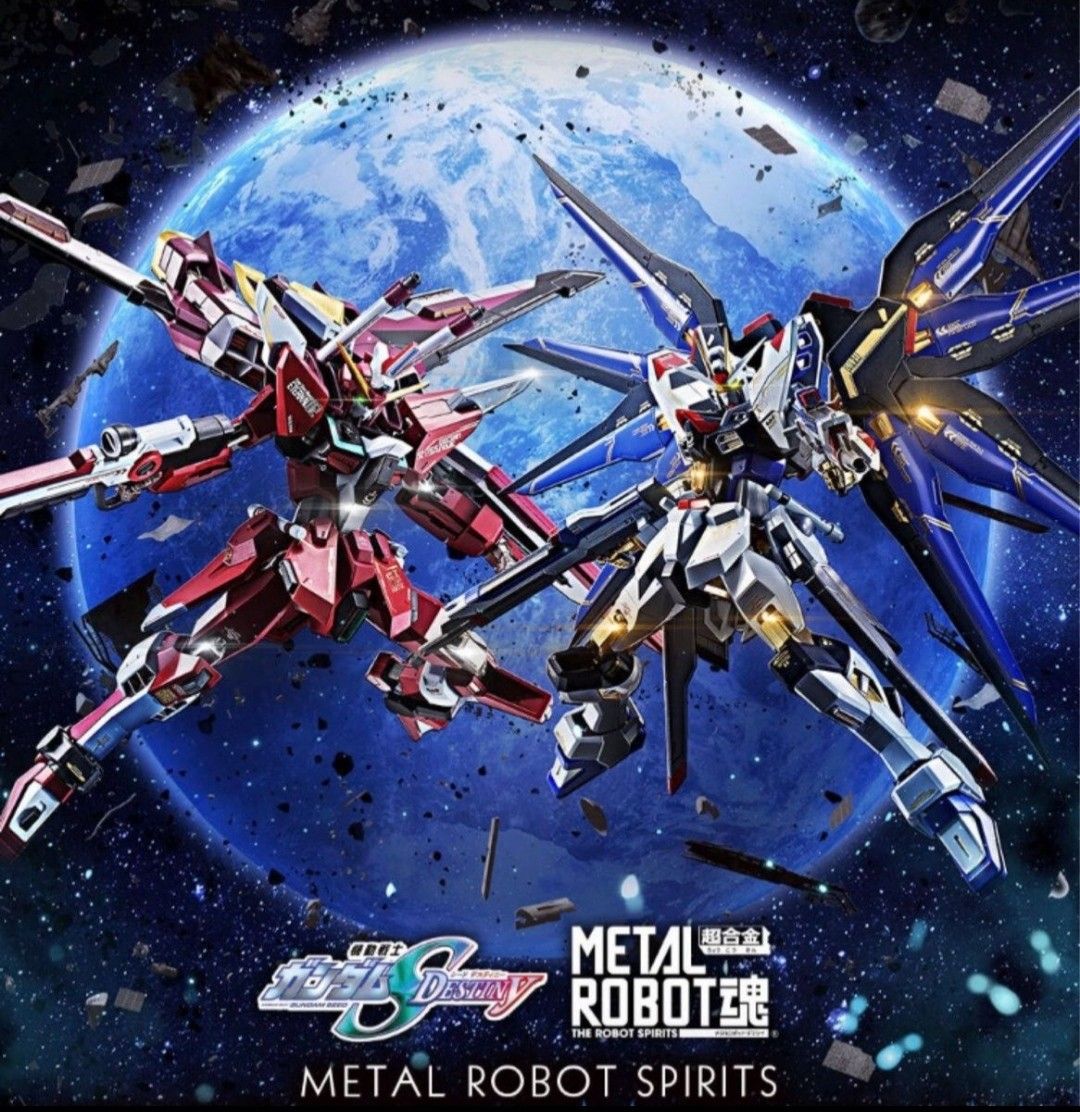 METALROBOT魂 フリーダム ジャスティス ガンダム リアルカラー METALROBOT魂 フリーダム ジャスティス ガンダム リアルカラー