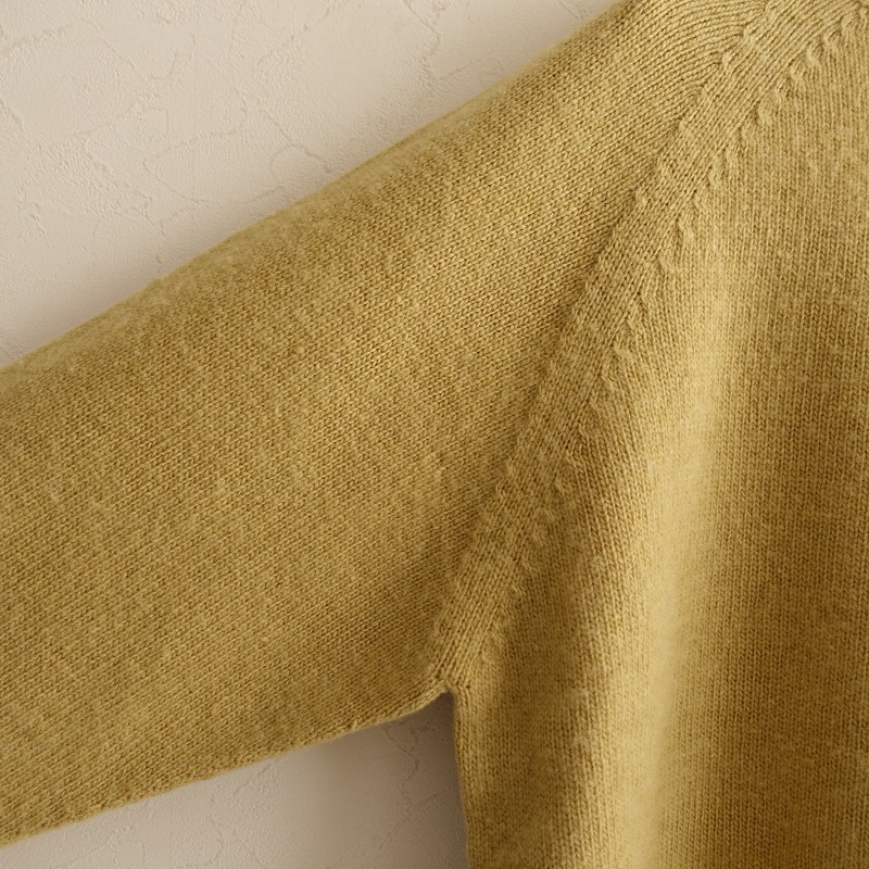 //【定価4.4万】ダル Dhal *1/10 Original Wool Top crew neck sweater ウールニットセーター*Sトップス　(1-2401-34)【12A42】_画像3