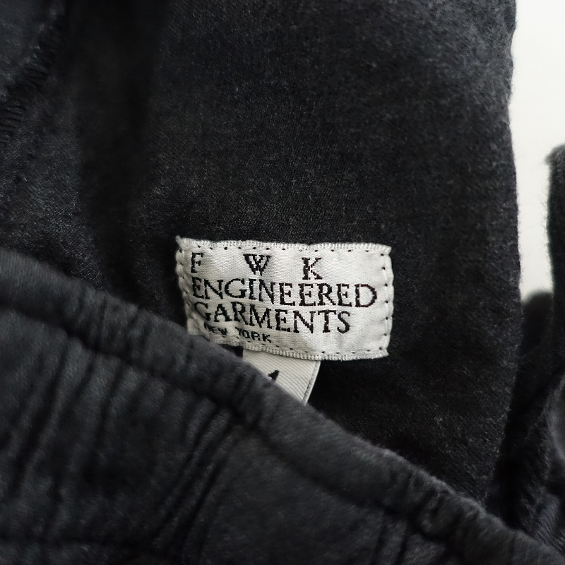 //エンジニアードガーメンツ ENGINEERED GARMENTS *コットン裾ゴムバルーンパンツ*1ウエストゴムイージー綿(1-2401-216)【82A42】_画像6