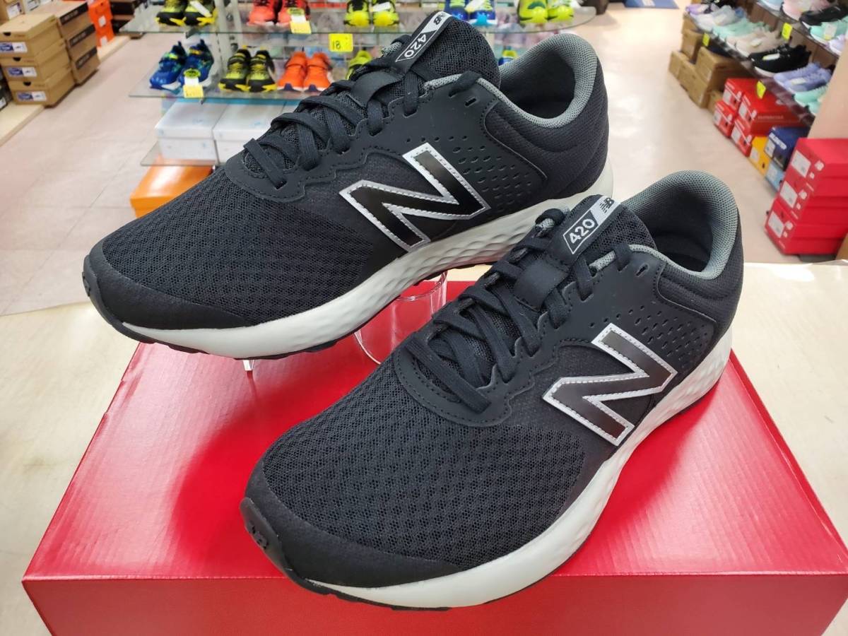 新品即決25.5cm★newbalanceニューバランス ME420 メンズ ランニングシュース★4E幅 ウォーキング カジュアル 人気モデル！普段履きにも◎_画像1