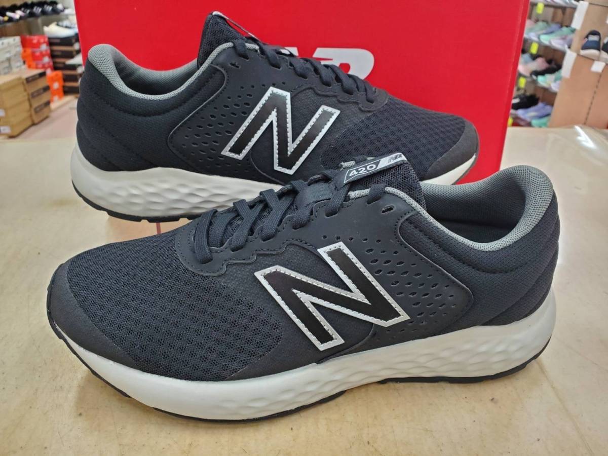 新品即決25.5cm★newbalanceニューバランス ME420 メンズ ランニングシュース★4E幅 ウォーキング カジュアル 人気モデル！普段履きにも◎_画像4