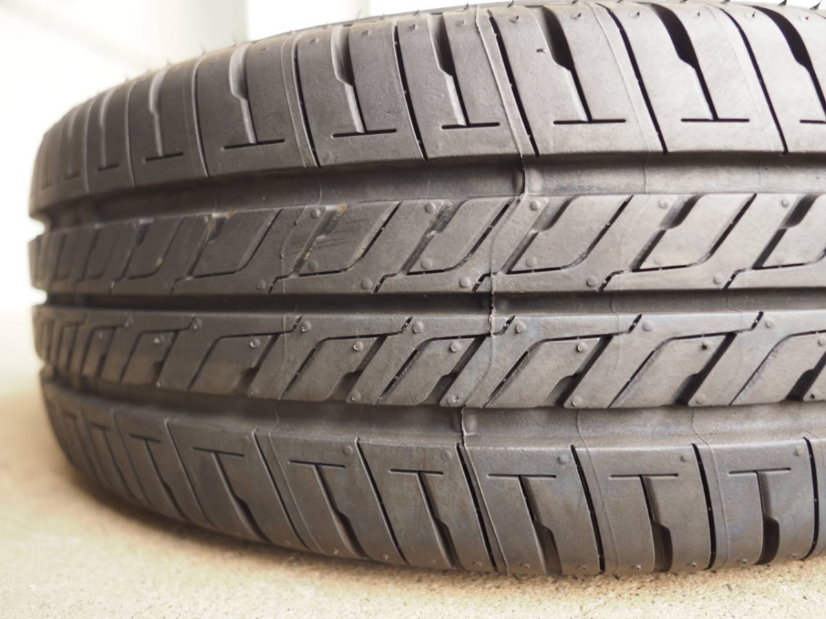 N96　送料無料　MINILITE　4.5Jx14 +45 PCD100 4穴　165/55R14　1本9分山　ダイハツ　ミニライト　アルミホイール_画像8