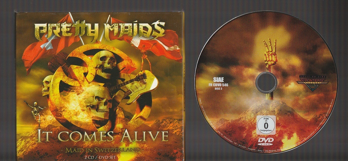 即決 廃盤 PRETTY MAIDS プリティ・メイズ IT COMES ALIVE イット