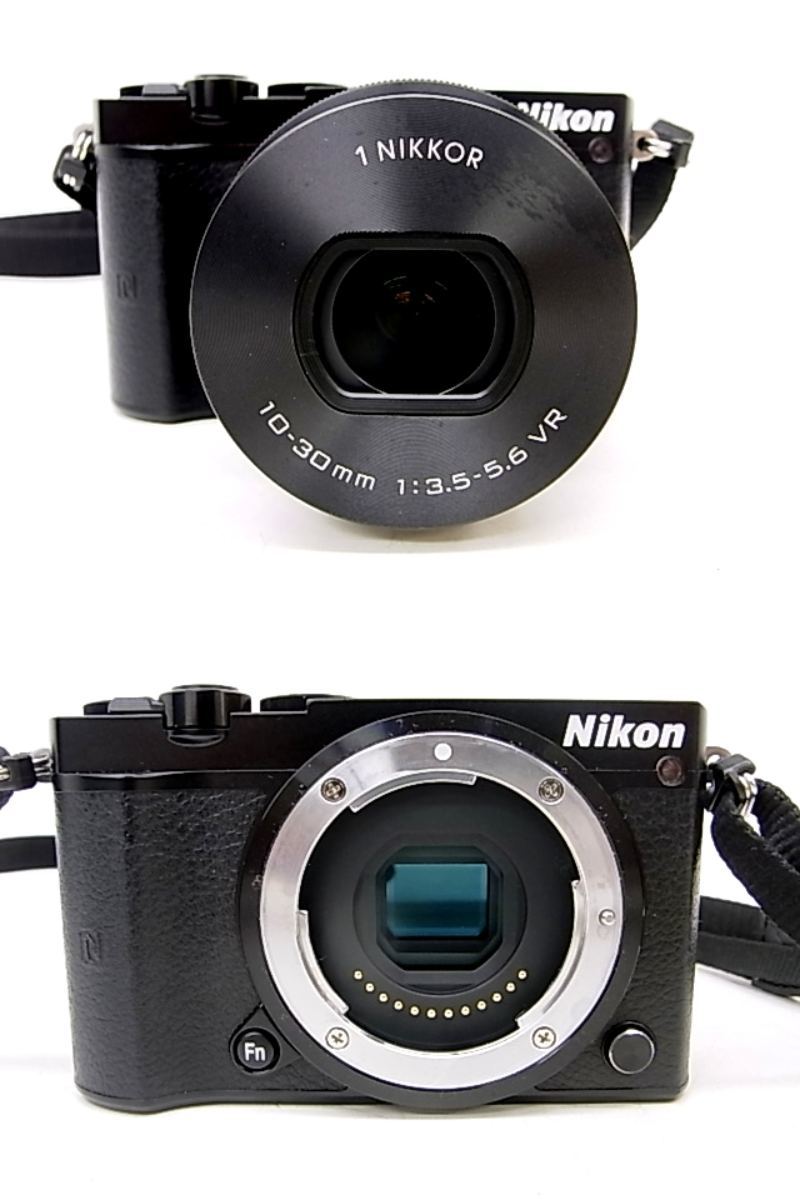 h0615 ニコン　ミラーレス　コンパクト　デジタルカメラ　Nikon 1 J5 / 1 NIKKOR 10-30mm 1:3.5-5.6 VR 動作確認済み_画像2
