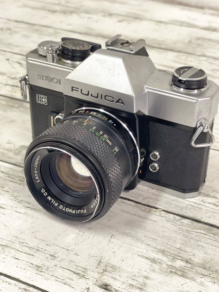 FUJICA フジフィルム ST801 Fujinon 55mm F1.8 一眼レフ カメラ_画像2