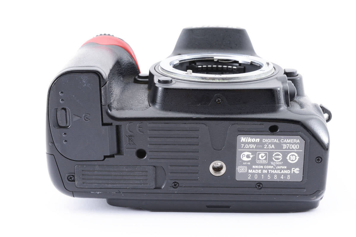 ■ジャンク品■ Nikon ニコン D7000 デジタル一眼レフカメラ ボディ バッテリー付き #2667_画像8