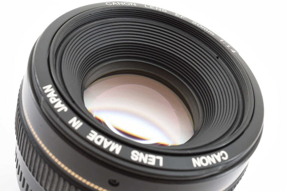 ★美品★ Canon キヤノン EF 50mm F1.4 USM 単焦点レンズ レンズフード付き #2675_画像10