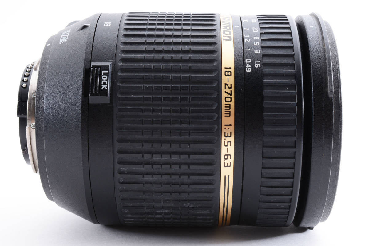 ★美品★ TAMRON タムロン 18-270mm F3.5-6.3 VC Di II Nikon ニコンFマウント用 高倍率ズームレンズ #2693_画像7