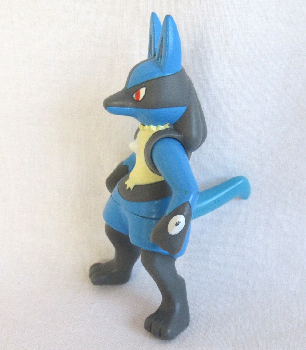 ポケモン　ソフビフィギュア　ルカリオ　ポケットモンスター　2005　BANDAI_画像2