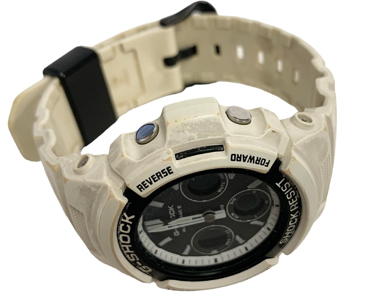 CASIO カシオ G-SHOCK AWG-M100SBW 腕時計 SHOCK RESIST ジーショック 時計 ホワイト 白_画像7