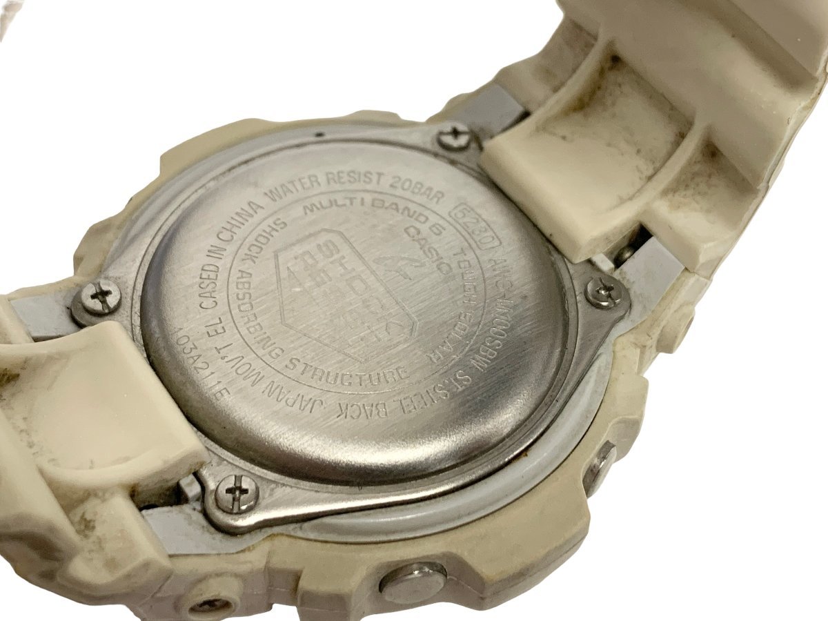 CASIO カシオ G-SHOCK AWG-M100SBW 腕時計 SHOCK RESIST ジーショック 時計 ホワイト 白_画像10