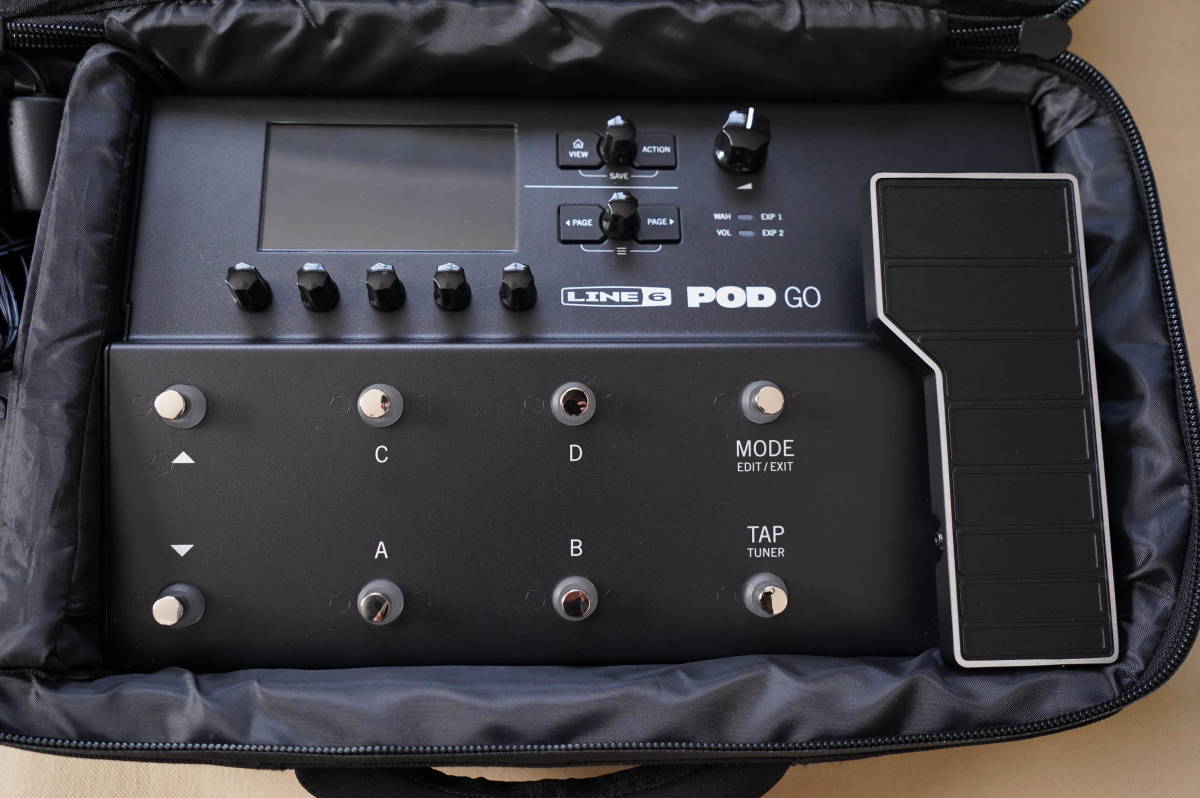 LINE6 Pod Go ケース付き_画像1