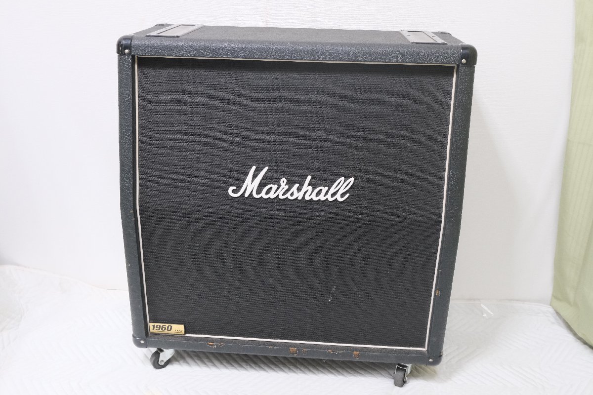 【z23445】直接取引限定 Marshall マーシャル 1960 LEAD ギターアンプ キャビネット 音出し確認済み_画像1