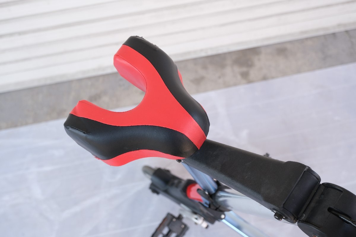 【i1201】 A-RideX 折り畳み自転車 携帯自転車 コンパクト チューブレスタイヤ アウトドア サイクリング 格安スタートの画像5