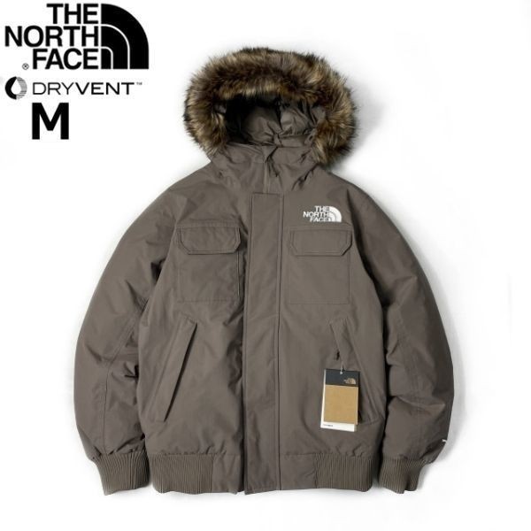 1円～!売切!【正規新品】THE NORTH FACE◆MCMURDO BOMBER JACKET マクマードボンバー ダウンジャケット US限定 撥水(M)茶② 190122-175_画像3