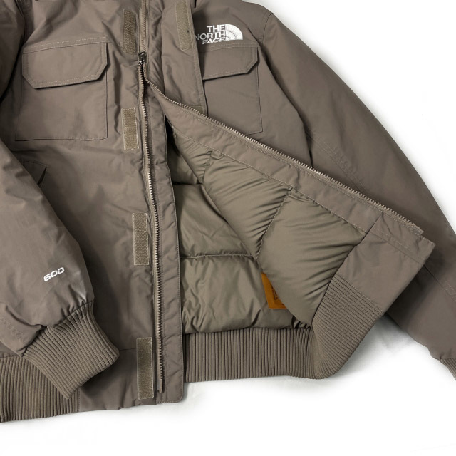 1円～!売切!【正規新品】THE NORTH FACE◆MCMURDO BOMBER JACKET マクマードボンバー ダウンジャケット US限定 撥水(XL)茶② 190122-175_画像7