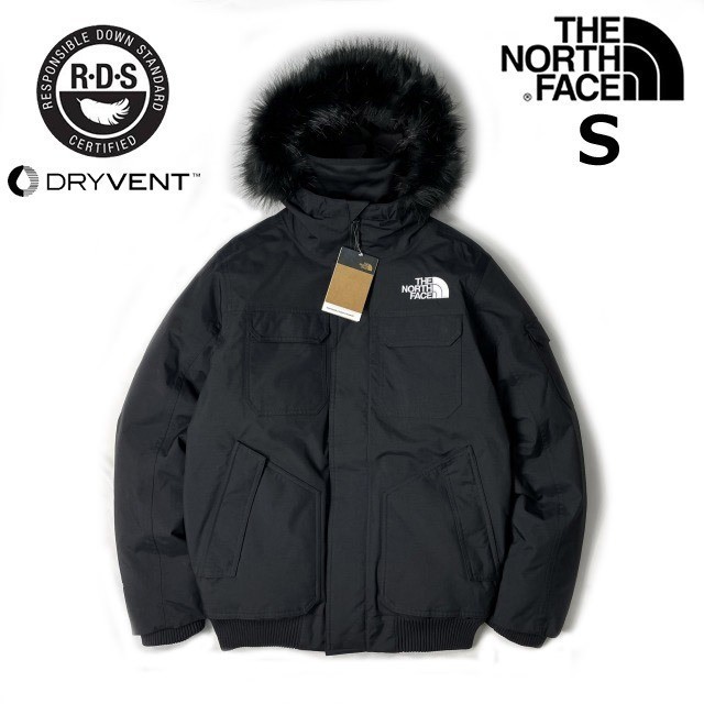 1円～!売切!【正規新品】THE NORTH FACE GOTHAM JACKET III ゴッサム ダウンジャケット US限定 高品質 550 防寒 撥水(S)黒 ② 190122-175_画像1