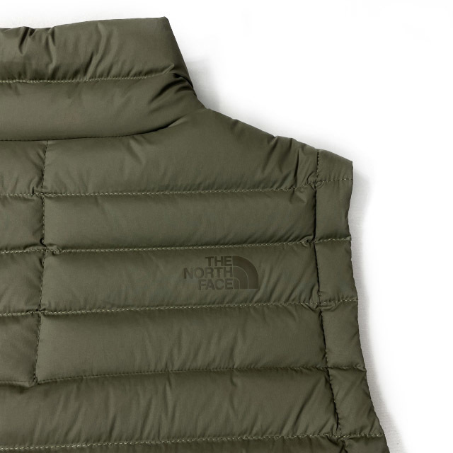 1円～!売切!【正規新品】THE NORTH FACE◆STRETCH DOWN VEST ダウンベスト US限定 RDS 軽量 パッカブル キャンプ(M)緑 カーキ 190122-90_画像8