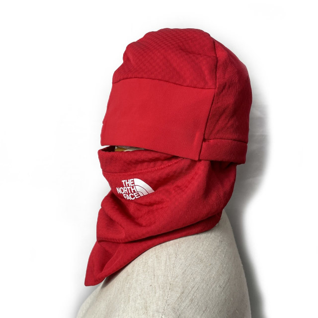 1円～!売切!【正規新品】THE NORTH FACE◆HIGHTECH BALACLAVA バラクラバ サミットシリーズ US限定 裏起毛 男女兼用(S/M)赤 180623-23_画像4