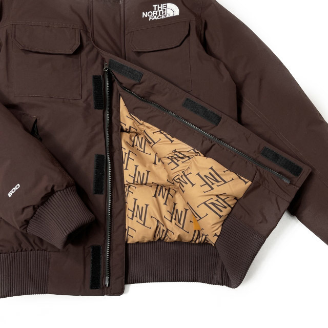 1円～!売切!【正規新品】THE NORTH FACE◆MCMURDO BOMBER JACKET マクマードボンバー ダウンジャケット US限定 新作(XL)茶③ 190122-175_画像7