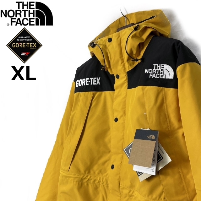 1円～!売切!【正規新品】THE NORTH FACE GORE-TEX MOUNTAIN GUIDE INSULATED JACKET ダウンジャケット ゴアテックス US(XL)黄 190122-350_画像2