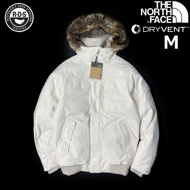 1円～!売切!【正規新品】THE NORTH FACE GOTHAM JACKET III ダウンジャケット ゴッサム US限定 RDS 高品質 550 アウトドア(M)白 190122-150_画像1