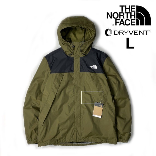 1円～!売切!【正規新品】THE NORTH FACE ANTORA TRICLIMATE マウンテンパーカー×フリース US限定 3way アントラ(L)緑 カーキ 190122-B-115_画像1