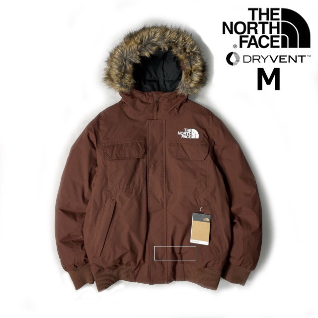 1円～!売切!【正規新品】THE NORTH FACE MCMURDO BOMBER JACKET マクマードボンバー ダウンジャケット US限定 新作 撥水(M)茶 190122-B-175_画像1