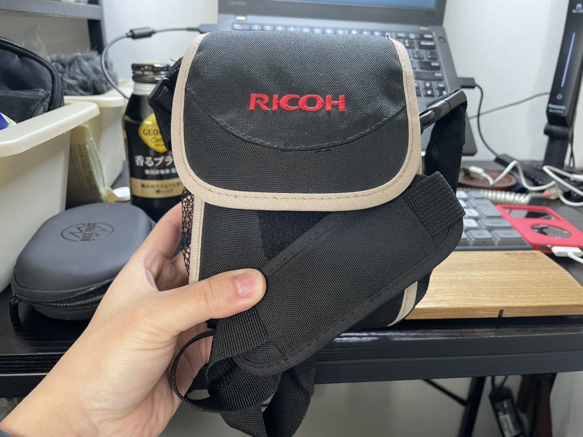 Ricoh カメラバッグ　ソフトバッグ　リコー標識付き　ソフトバンク_画像1