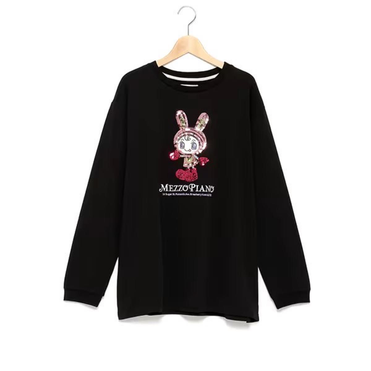 ナルミヤ キャラクターズ メゾピアノ ベリエちゃん Tシャツ ロン ナルミヤ キャラクターズ メゾピアノ ベリエちゃん Tシャツ ロン