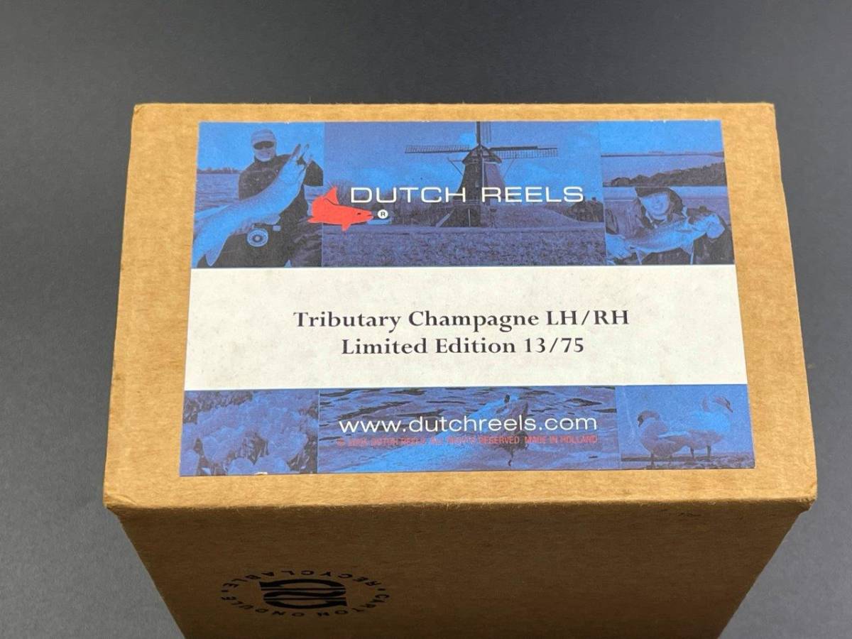 DUTCH REELS Tributary Champagne LH/RH Limited Edition 13/75 ダッチリール フライリール 検）アリハートの画像2