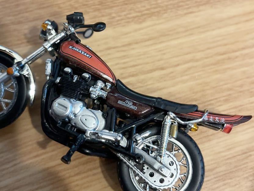 1/24 ZIIカスタムバイクコレクション 真崎京介 検）湘南純愛組 GTO 鬼塚 英吉 カワサキ KAWASAKI川崎 少年マガジン 旧車 完成品 z2 z1 zⅠの画像8