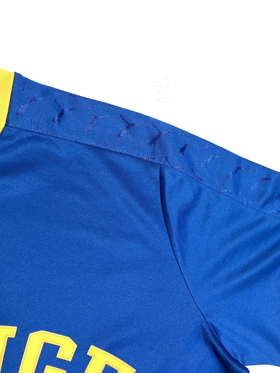 送料無料 美品 PUMA サッカー スウェーデン代表 リンガーTシャツ