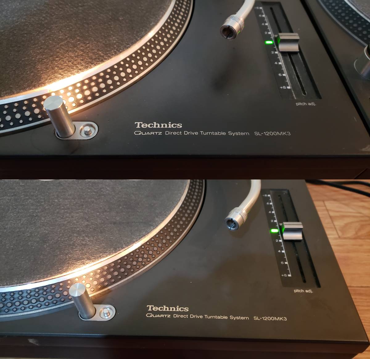  price cut possible! last exhibition!! *Technics SL-1200MK3* 2 pcs mainte adjusted .