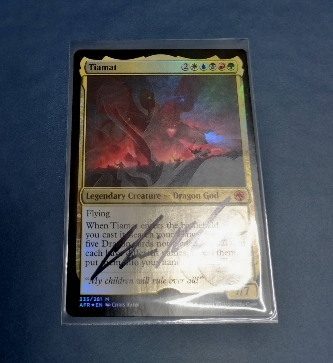 大特価！！ MTG foil Demilich ティアマト フォーゴトン・レルム探訪