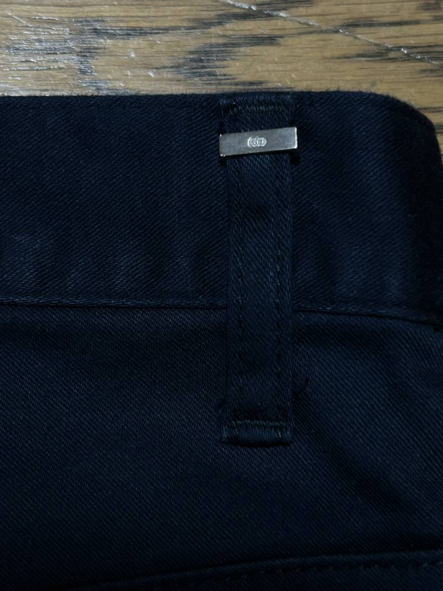 Dior homme Dior Homme 163D006A1114 button fly stretch cotton pants made in Japan . navy 31 BJBD.A