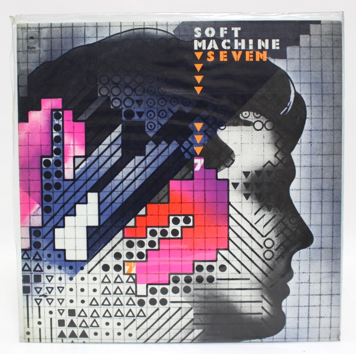 MINT! ★ 美盤 希少 国内初期 日本盤【 Soft Machine / SEVEN 】 ソフト マシーン セヴン 7 no obi LP ★ Ratledge Jenkins Jazz Rock Prog_ビニールに入れてラックにて大切に保管中^^