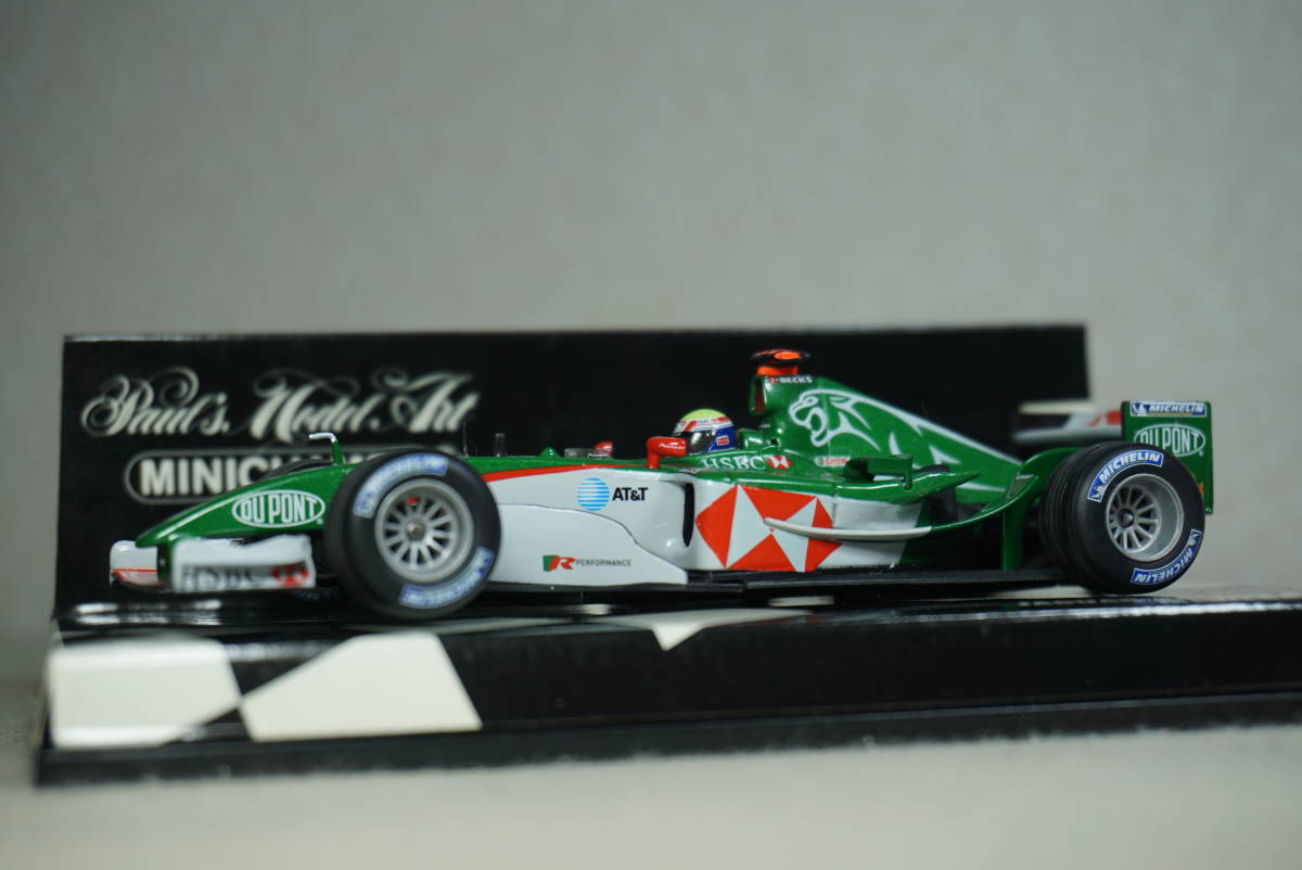 1/43 ウェーバー MINICHAMPS Jaguar R5 cosworth #14 Webber 2004 F1 ウェバー ジャガー コスワース CR5 R-5 R 5 racing ウェバー HSBC