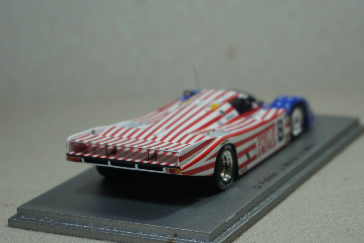 1/43 ルマン 3位 ヨースト spark Porsche 956 #8 1986 Le Mans 24h 3rd SPRIT OF AMERICA JOEST ポルシェ スピリット・オブ・アメリカ_画像7