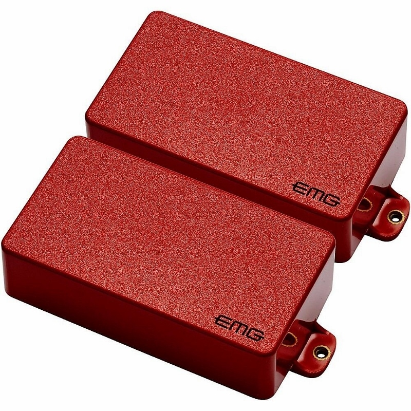 新品 即納 EMG 81/60 Set Red ギター用ピックアップ_画像1