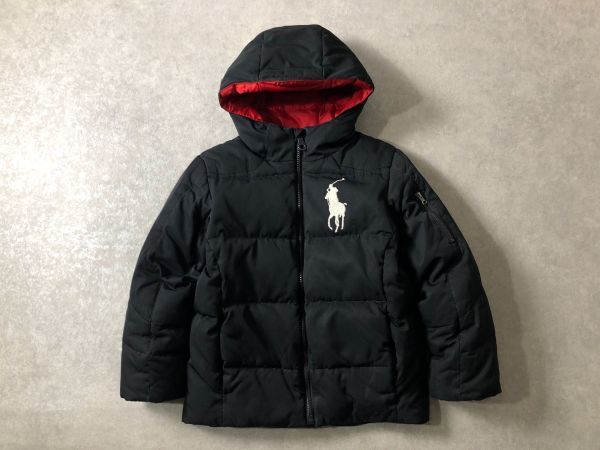 RALPH LAUREN●130cm●ビッグポニー刺 ダウン ジャケット●キッズ子供服●ラルフローレン_画像5