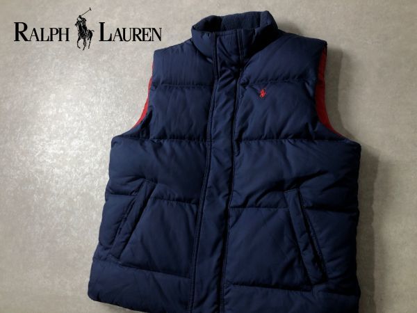 RALPH LAUREN●ポニー刺 ダウン ベスト アウター●ラルフローレン_画像2