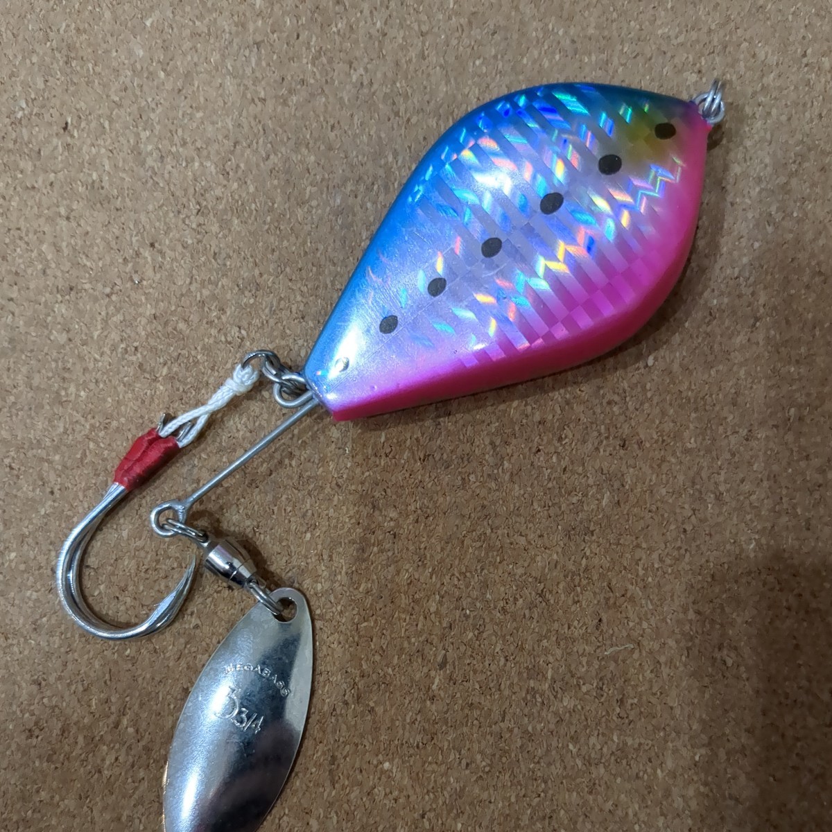 C-4566 メガバス 巻きJIG DROP(マキジグ ドロップ) 180g　実測184g 青物 オフショア 船 ジギングに その他同梱可！_画像4