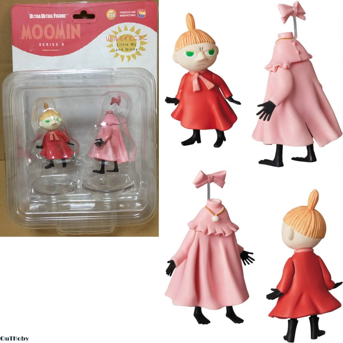 リトルミイとニンニ フィギュア かわいい ムーミン MOOMIN 人形 リトルミイとニンニ フィギュア かわいい ムーミン MOOMIN 人形