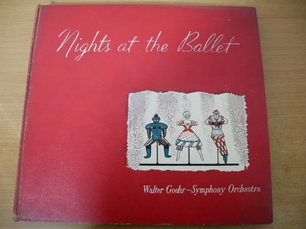 W2-035＜SP盤/4枚組＞「NIGHT AT THE BALLET」Walter Goenr & Sym. Orch_画像1