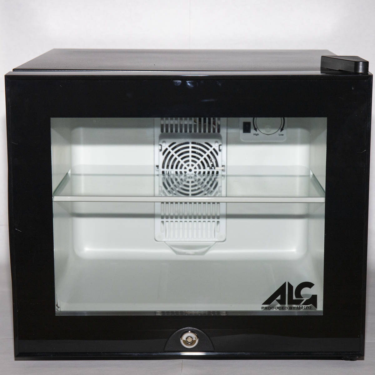アローン ALLONE LED内蔵ミニ ゲーミング 冷蔵庫 20L ALG-GMMFL20L の画像1