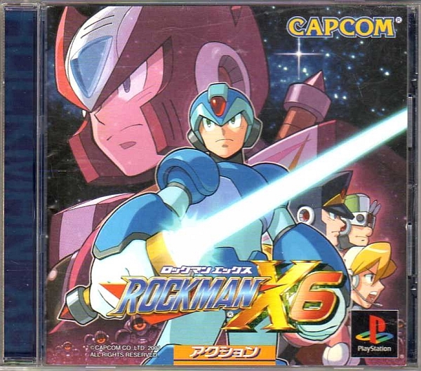 【乖壹01】ロックマン X6 [ROCKMAN X6] 【SLPM-86959】_画像1