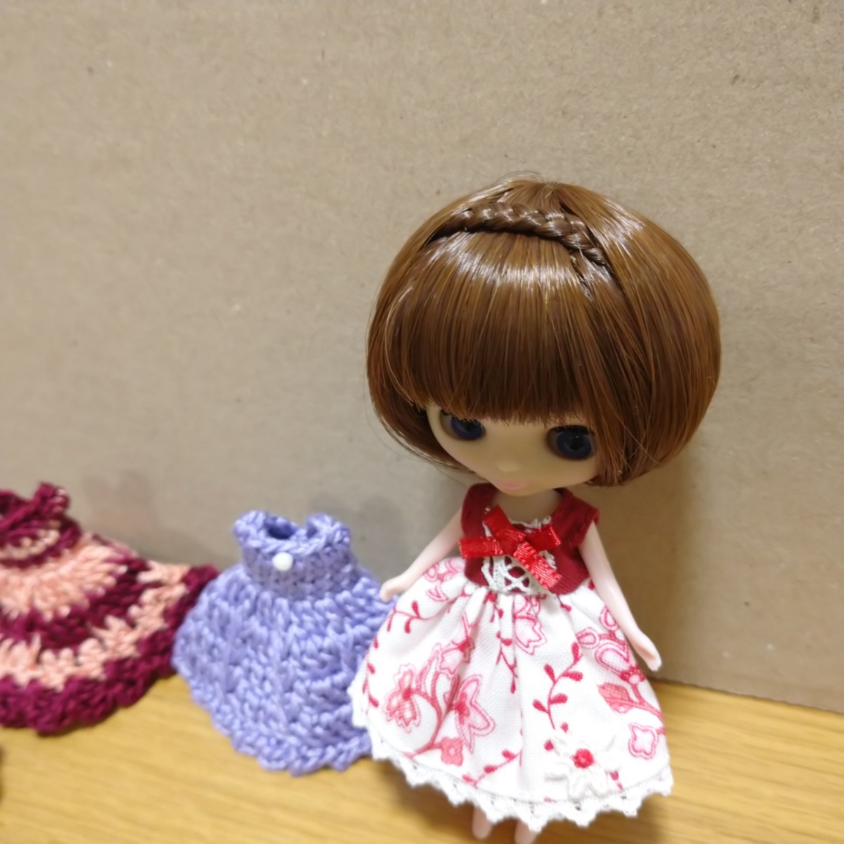 petite blythe カスタムプチブライス 洋服 セット プチブライス dollhouse 小物 インテリア ブライス 置物 飾り toy fashion collection_画像4