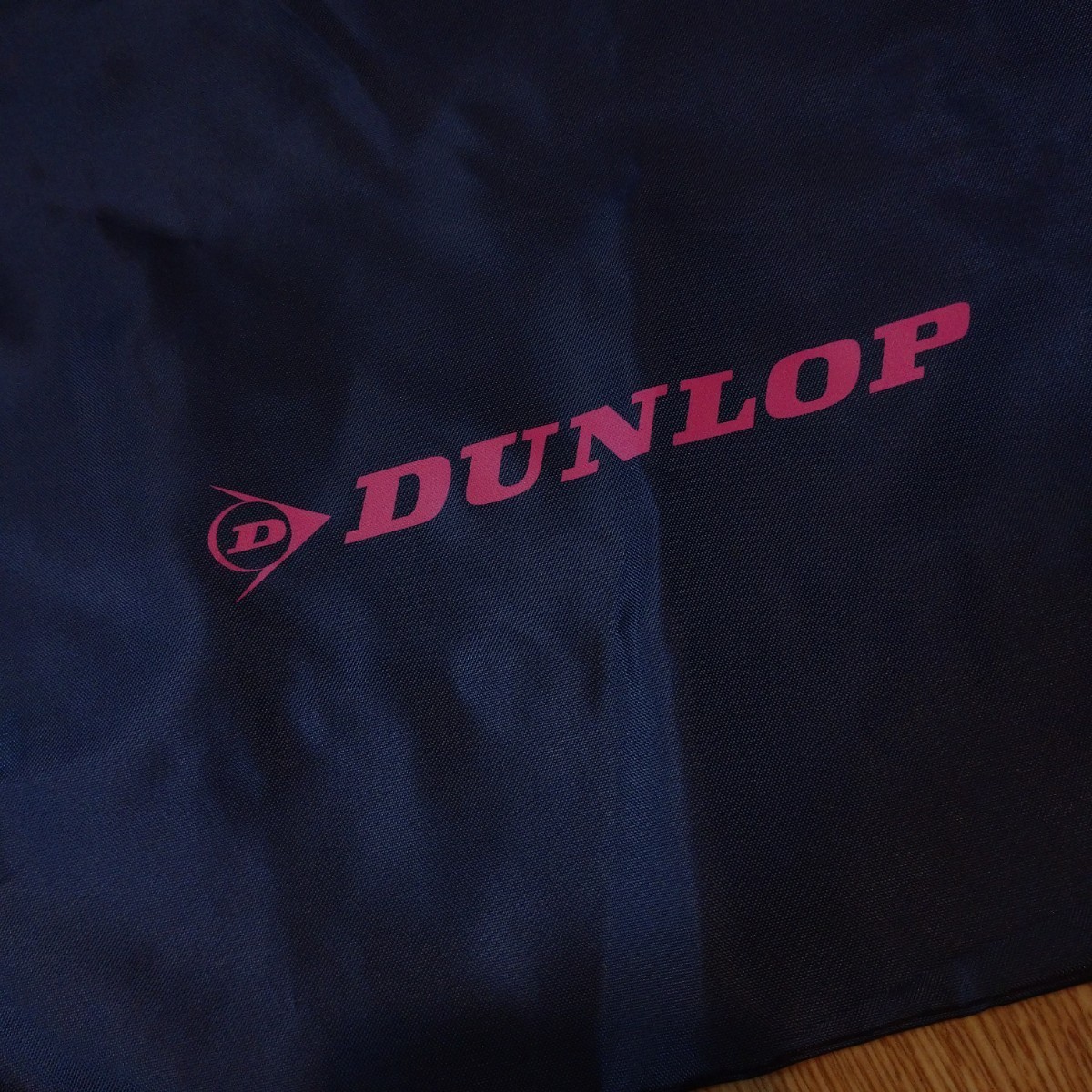 DUNLOP ダンロップ エコバッグ ネイビー トートバッグ バッグ ファッション タイヤ グッズ コレクション ロゴ Logo bag tire fashion ①_画像2
