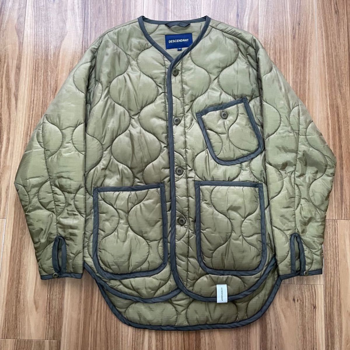 DESCENDANT REMNANTS QUILTING JACKET キルティング ライナー DESCENDANT REMNANTS QUILTING JACKET キルティング ライナー
